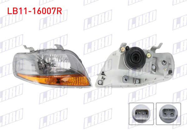 LABO LB11-16007R | Far Sağ Sinyalli Chevrolet Aveo (T200)