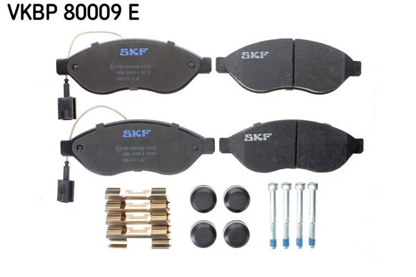 SKF VKBP80009E | Fren Balatası Ön Fiat Ducato 2.0/2.2/2.3 D Multijet Peugeot Boxer Citroen Jumper BlueHDi/HDI