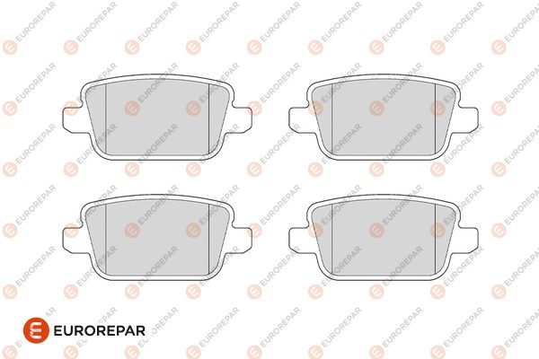 EUROREPAR 1686272080 | Fren Balatası Arka