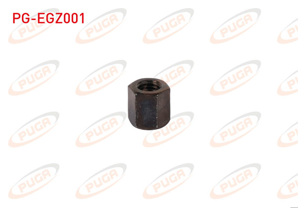 PUGA PG-EGZ001 | Egzoz Somunu Çelik Siyah M.131 / Dks | 50 Adet