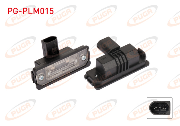 PUGA PG-PLM015 | Plaka Lambası Volkswagen Golf IV / Bora 1998-2004 / Polo 2000-2010