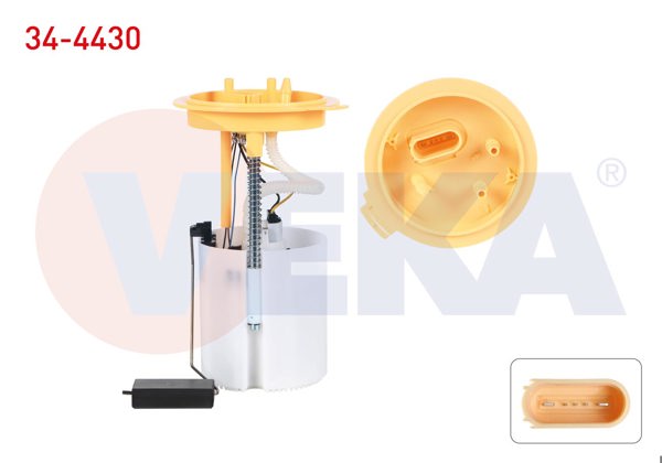 VEKA 34-4430 | Yakıt Depo Şamandırası 0.5 Bar VW Golf VII 1.6 TDI 2012-/ Golf VI 1.6 TDI 2008-2013 / Jetta III 1.9 TDI 2005-2010 / A3 1.9 TDI 2003-2012 / A3 1.6 TDI 2012-/ Leon 1.6 TDI 2012-/ Octavia 1.6 TDI 2004-2012