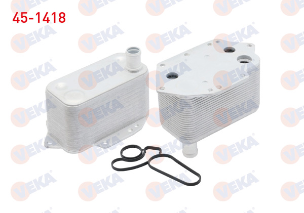 VEKA 45-1418 | Yağ Soğutucu (Contalı) BMW (E46, E53, E60, E70, E83, E90, E92, E93) M57n