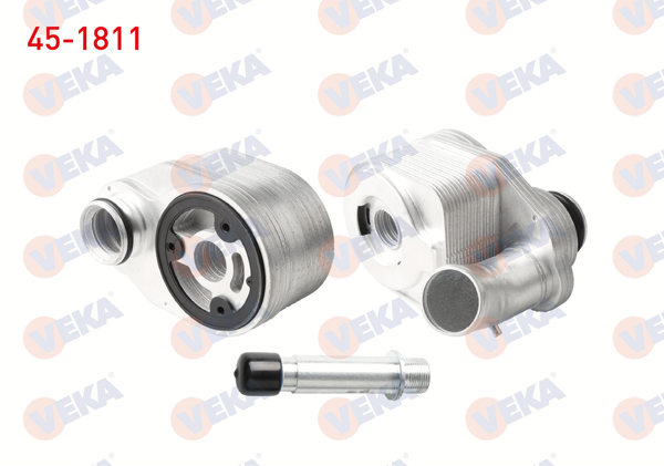 VEKA 45-1811 | Yağ Soğutucusu Tek Civatalı Fiat Ducato 2.3 Mjt 2006-2014 / Iveco Daily IV 2.3 D 146 Ps 2006-2011 / Karsan Jest 2.3 D 2012 -