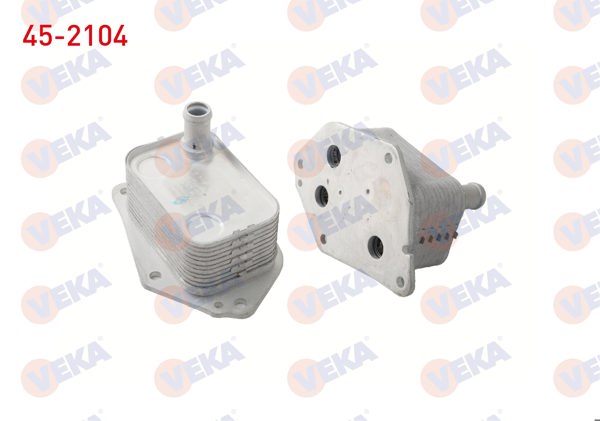 VEKA 45-2104 | Yağ Soğutucusu Tek Hyundai Accent Era-Blue 1.5 CRDI-1.6 CRDI 09-/ i20 1.4 CRDI 08-15 / Getz 1.5 CRDI 4 Cyl 02-08 / i30 1.6 CRDI 07-11 / Kia Ceed 1.6 CRDI 06-12 / Cerato-Rio II-III 1.5 CRDI 04-14