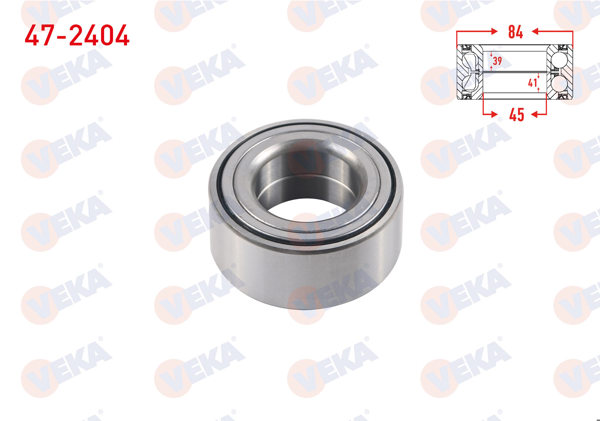 VEKA 47-2404 | On Tekerlek Rulmanı Sol-Sağ 45X84x39 / 41 Sportage 1.6 GDI-2.0 CRDI 2010-/ Sportage 2.0 CRDI 2004-2010 / Hyundai Ix35 1.6 GDI-2.0 CRDI 2010-/ Santa Fe 2.0 CRDI 2001-2006 / I40 1.6 GDI-1.7 CRDI 2011 -