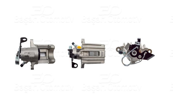 WISCO 1203334-00 | Fren Kaliperi Arka Sağ (Motorsuz) Audi A3 Golf4 Bora 96 >