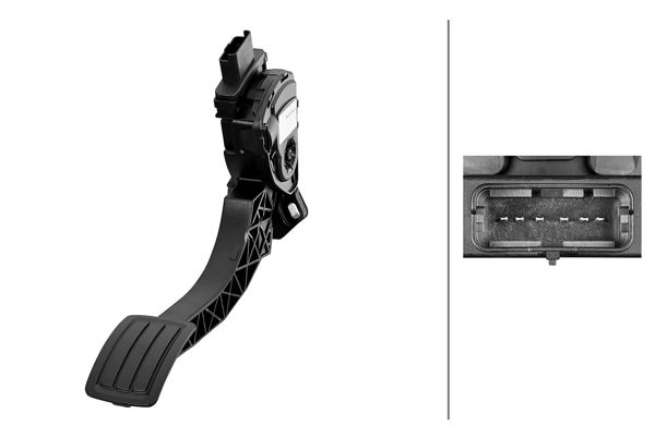 HELLA 6PV312079011 | Gaz Pedal Sensörü Citroen C5 Ds Opel Astra Grandland Peugeot 308 508 3008 5008