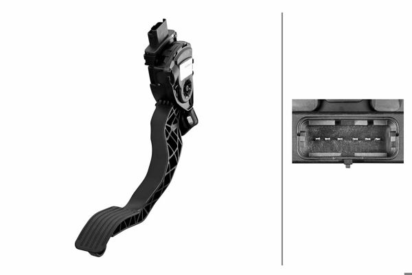 HELLA 6PV312082001 | Gaz Pedal Sensörü Citroen C2 C3 C-Elysee Ds3 Peugeot 207 208 301 307 308 2008