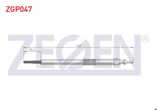 ZEGEN ZGP047 | Kızdırma Buji 7V Nissan Navara (D40) 2.5 DCI 2005-2015 / Qashqai (J10) 2.0 DCI 2007-2014 / Vivaro (J7) 2.0 CDTI 2002-2014 / Renault Traffic II (Fl) 2.0 DCI 2001-2014 / Laguna III (Bt0 / 1) 2.0 DCI 2007-| 10 Adet
