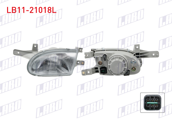 LABO LB11-21018L | Far Sol Hyundai Accent 98-99