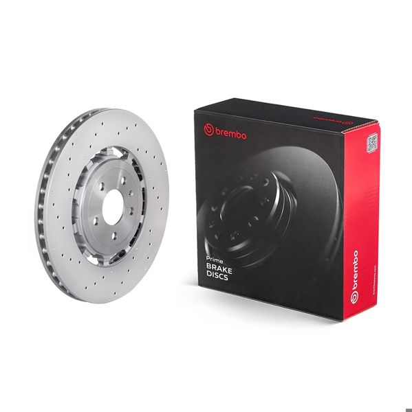 BREMBO 09.D482.33 | Arka Fren Disk Delikli 370×30 Audi | 2 Adet