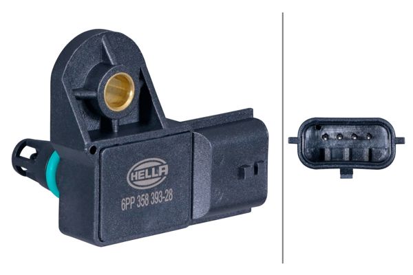 HELLA 6PP358393281 | Sıcaklık Sensörü 607 / 622 / 626 176 / 205 / 156 / 447
