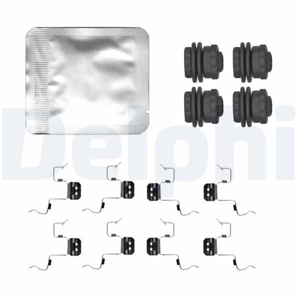 DELPHI LX0808 | Fren Balata Montaj Takımı Opel Corsa F-Combo E-Peugeot Partner-P208-P2008-Rifter Ds3 18 > Citroen Ber Lıngo-C4-Ds3 18 >