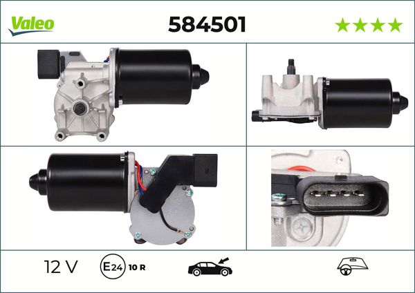 VALEO 584501 | Silecek Motoru VW Polo Ibiza Fabia 2002-2017 Ön