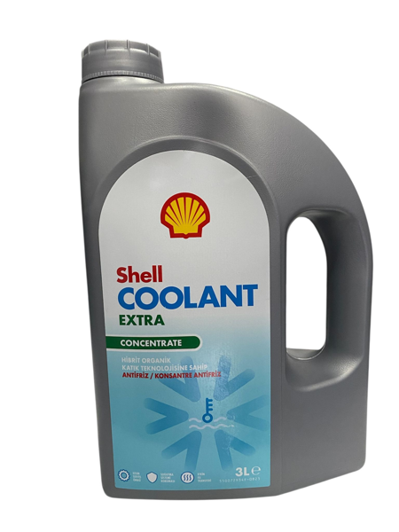 550072934 | Shell Coolant Extra M Mavi Antifiriz BMW & Hybrid Araçlar için Uyumlu Konsantre (3 Litre)