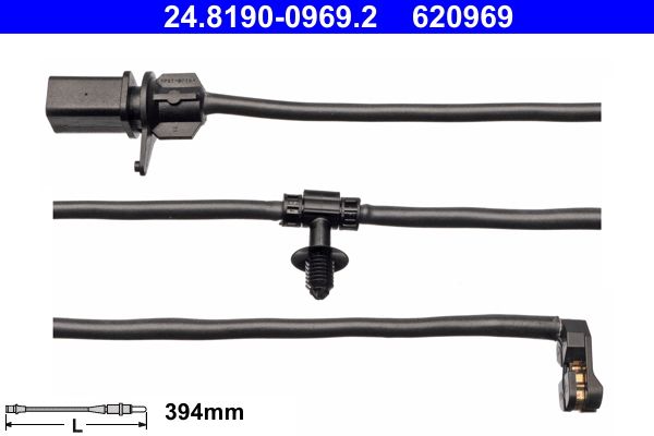 ATE 24.8190-0969.2 | Balata Fişi VW Q7 A4 A5 2016-Arka