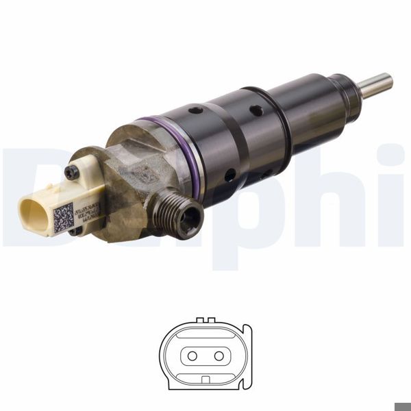 DELPHI BEBJ1F06101-12B1 | Birim Enjektör 22282199-Bebj1f06001-85013800-(Meme Kiti: 28423782 L476pbk)
