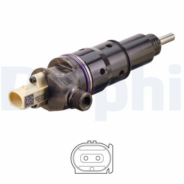 DELPHI BEBJ1F10201-12B1 | Birim Enjektör Bebj1f10001, Bebj1f10101-7401677318-7485020363 (Meme Kiti L503pbk 28429290)