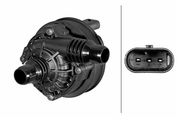 HELLA 8TW358305091 | İlave Su Pompası 118 / 177 / 205 / 213 / 447 M 654