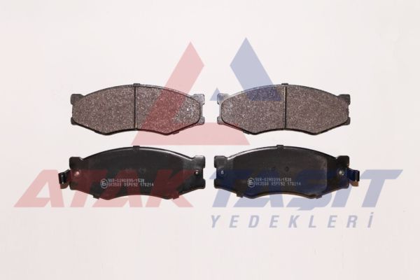 AP 05P092 | Fren Balata Ön Ikazlı Nissan Navara (D22) 2.5 DCI 1997-2004 / Pick Up (D21) 2.5 D 1985-1998 / Vanette (C22) 2.0 D 1983-1988 / Vanette (C22) 1.5 1983-1988