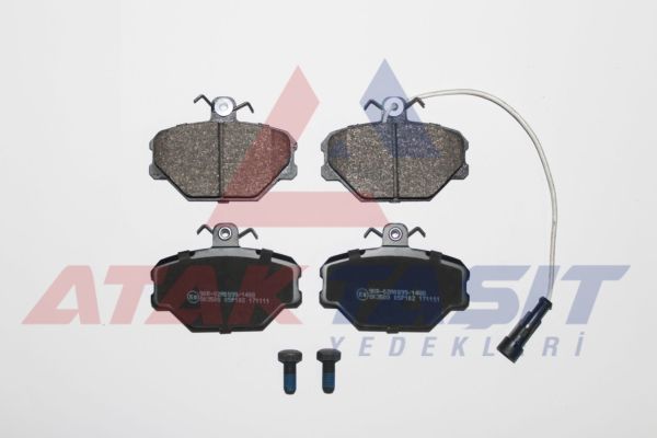 AP 05P102 | Fren Balata Ön Fiat Tempra 1.6İ 1992-1999 / Tempra 1.4İ 1992-1999 / Tipo 1.6İ 1990-2000 / Tipo 1.4İ 1990-2000