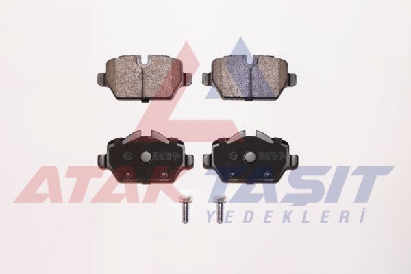 AP 05P1249 | Fren Balata Arka BMW 1 Serisi (E87) 116 İ 2003-2012 / 118 İ 2003-2012 / 120 İ 2003-2012 / 1 Serisi (E81) 118 İ 2004-2012 / 3 Serisi (E90) 316 Ti 2005-2011 / 318 Cl 2005-2011 / 318 D 2005-2011