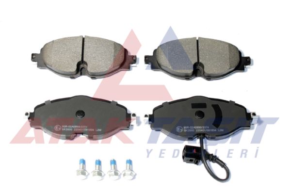 AP 05P1834 | Fren Balata Ön Fişli Golf VII (5G1) 1.2 TSI 2012-/ 1.4 TSI 2012-/ 1.6 TDI 2012-/ Passat 1.6 TDI 2014-/ Tiguan 1.6 TDI 2016-/ Audi A3 1.4 TFSI 2012-/ Skoda Superb 1.4 TSI 2015-/ Seat Leon 1.4 TSI 2012 -