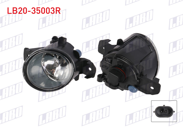 LABO LB20-35003R | Sis Farı Sağ Renault Clio I-II-III / Master / Kangoo III