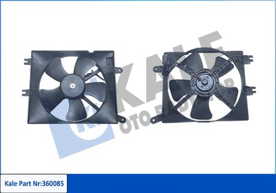 KALE 360085 | Chevrolet Lacetti (J200) / Nubira 1.4-2.0 Fan Motoru + Davlumbaz (05-11)