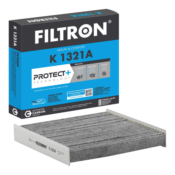 FILTRON K1321A | Dacia Sandero 2 Tüm Modeller Polen Filtresi Karbonlu