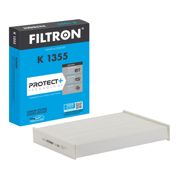 FILTRON K1355 | Renault Megane 4 2015- Polen Filtresi Karbonsuz