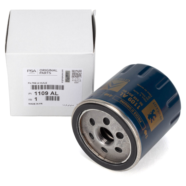 PSA 1109.AL | Citroen C4 Cactus 1.2 Benzinli Yağ Filtresi Orijinal C4 04-