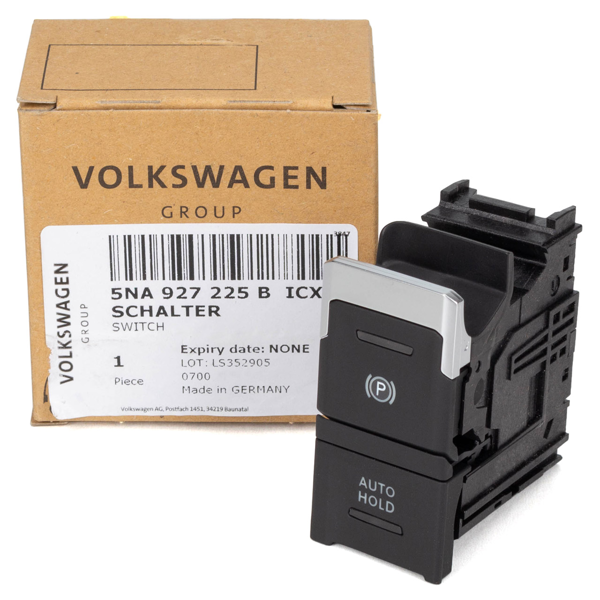 VAG / ORJINAL 5NA927225BICX | Volkswagen Seat Tiguan 5N AD AX Tarraco Elektrikli Park Freni Düğmesi
