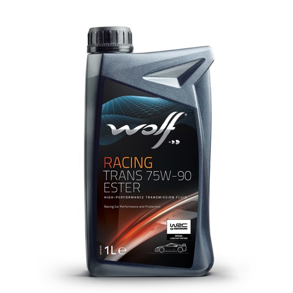 WOLF 1050558 | Tam Sentetik Şanzıman Yağı Racıng Trans 75W-90 Ester 5L Mavi