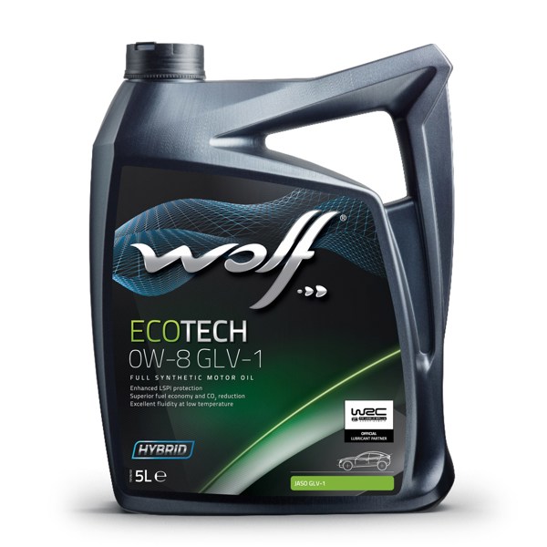 WOLF 1051241 | Motor Yağı Ecotech 0W-8 Glv-1 5L