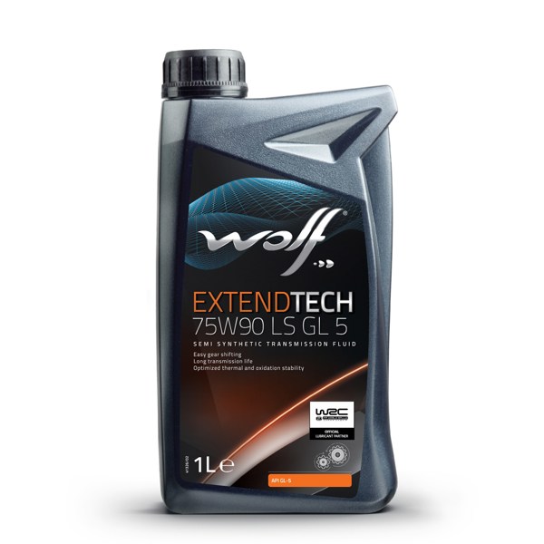 WOLF 8300721 | Yarı Sentetik Şanzıman Yağı Extendtech 75W90 Ls Gl5 1L Limitli Kaymalı 4X4 Araçlar İçin