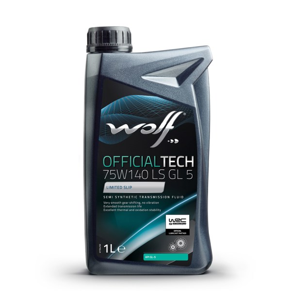 WOLF 8304200 | Yarı Sentetik Şanzıman Yağı Offıcıaltech 75W140 Ls Gl5 1L Limitli Kaymalı 4X4 Araçlar İçin