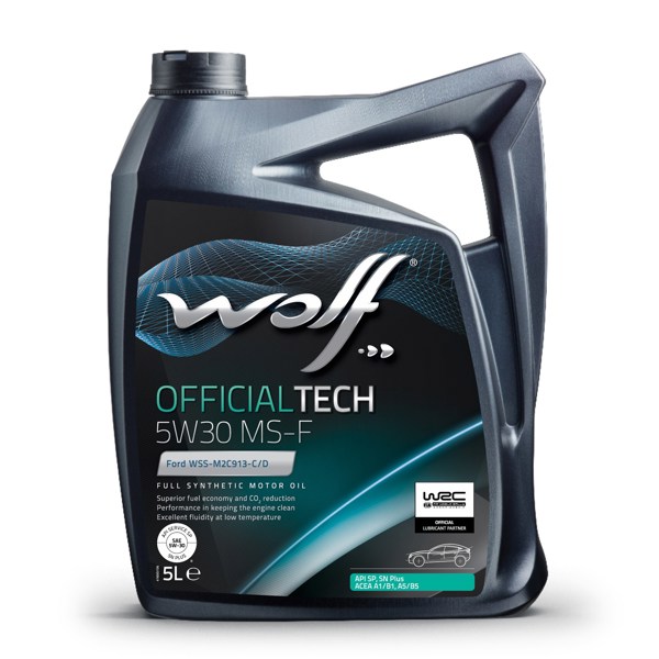 WOLF 8308819 | Motor Yağı Offıcıaltech 5W30 Ms-F 5L