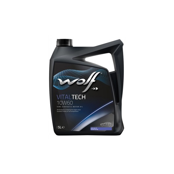WOLF 8314926 | Yarı Sentetik Motor Yağı Vıtaltech 10W60 A3-B4 5L