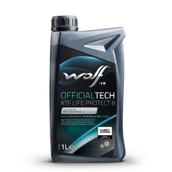 WOLF 8326479 | Tam Sentetik Şazıman Yağı Offıcıaltech Atf Life Protect BMW 8Hp Yeşil 1Lt 83225A12a00l
