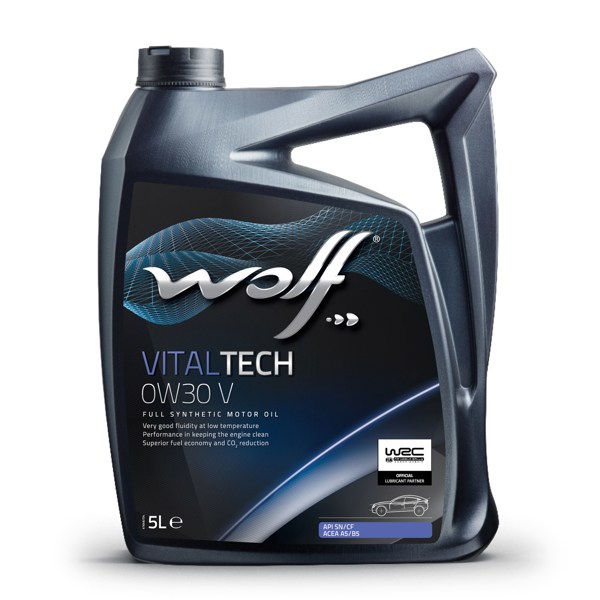 WOLF 8326905 | Tam Sentetik Motor Yağı Vıtaltech 0W30 V A7-B7 205L Volvo-Vcc 95200377 Onaylı