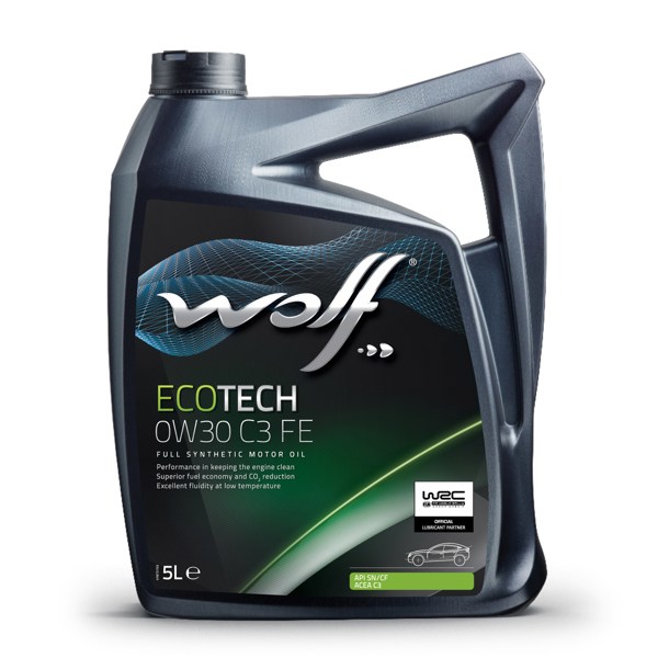 WOLF 8332500 | Motor Yağı Ecotech 0W30 C3 Fe 5L