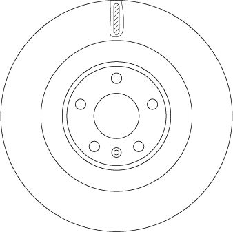 TRW DF6750S | Arka Fren Diski-350X28 5×112 Audi Q7