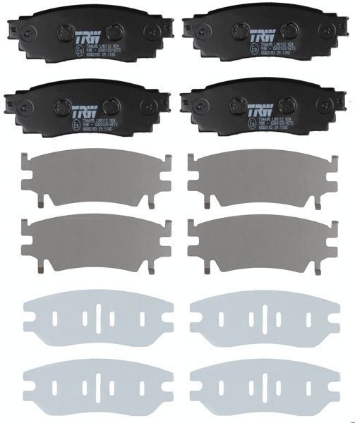 TRW GDB2183 | Balata Fren Arka-(Toyota-C-Hr 1.2 / 1.8 Hybrıd 2016 -)