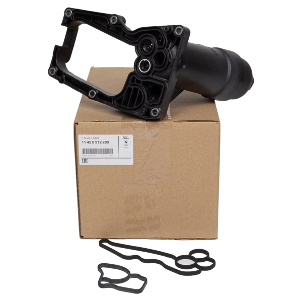 BMW 11428512283 | Orijinal BMW Yağ Filtresi Gövdesi + Yağ Filtresi 1 Serisi F20 / 3 Serisi E90-E93 F31 / 5 Serisi F10 N47