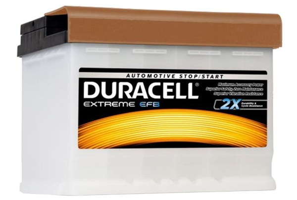 DURACELL DE60EFB | Akü 60Ah 640En L2 Efb Star-Stop Düz (241X175x190) Audi Fiat Peugeot Skoda Toyota VW