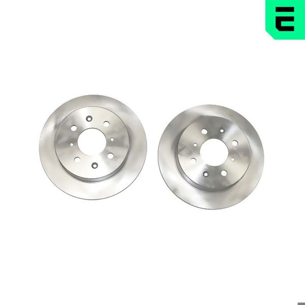 OPTIMAL BS-5210C | Fren Diski Arka Düz (239-4)-(Honda Jazz 2002 / 2008 / City 2005 / 2008 / Civic 1996 / 2006) | 2 Adet
