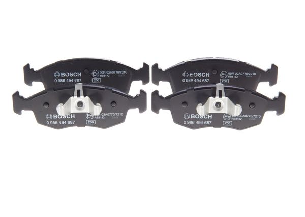 BOSCH 0986494687 | Disk Balata-Ön | 1 Adet