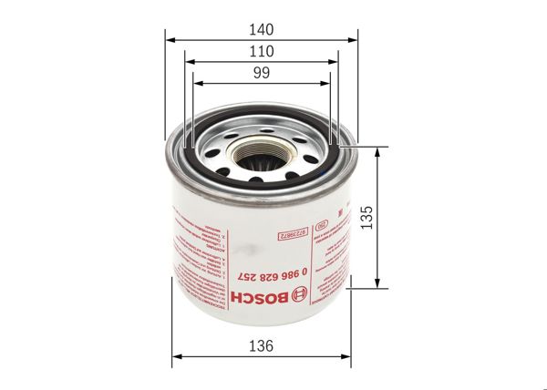 BOSCH 0986628257 | Hava Kurutucu